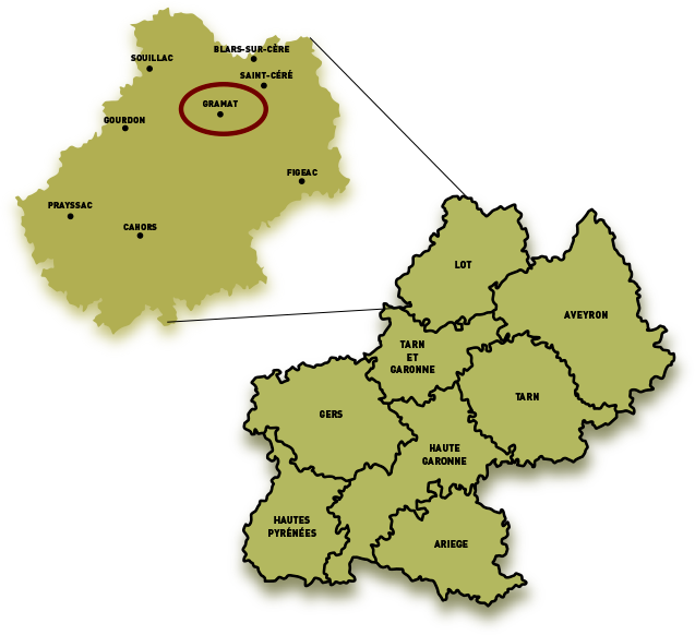 Carte | Maçon | SAS Alibert